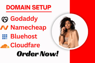 connect godaddy namecheap bluehost cloudfare your website domain or subdomain