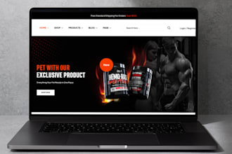 build nutraceutical private label supplement website supplement shopify store
