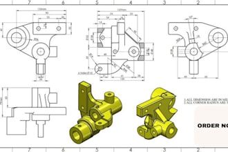 do 2d drawing, 3d model, cfd, fea analysis in abaqus, solidworks, cfd, thermo