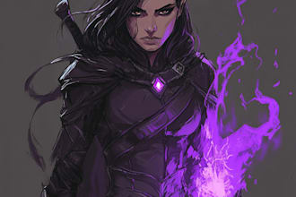dnd character art and dnd character art