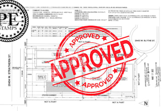 draft landscape architectural design mep environmetal design city permit drawing