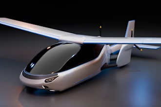 research and visualize 3d vehicle,fly vehicle, open world game car,gta v,animate