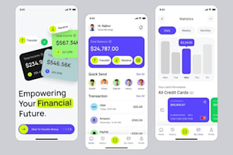 dev neobank app, fintech app, wallet app, payment app, bank app, money transfer