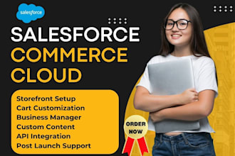 do salesforce commerce cloud sfcc b2b b2c d2c website development store