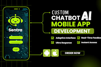 develop ai chatgpt mobile app or website ai saas app ai chatbot ai software