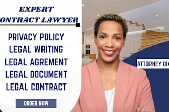 write legal contract terms and conditions privacy policy mou nda legal agreement