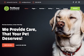design stunning pet supplies website pet care pet grooming website