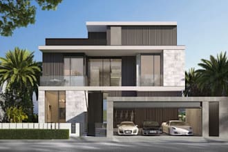 architectural exterior rendering interior design floor plan 3d model for house
