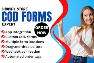 setup shopify cod forms releaseit easysell kwik codmonster webi leadform madgic