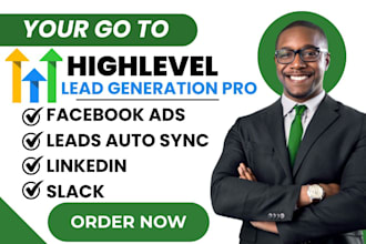 gohighlevel facebook ads integration leads auto sync ghl shopify linkedin slack
