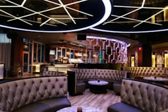 design bar interior design, cafe restaurant lounge logo design nightclub karaoke