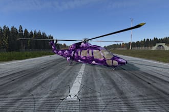 retexture vehicles and helicopters for your dayz server