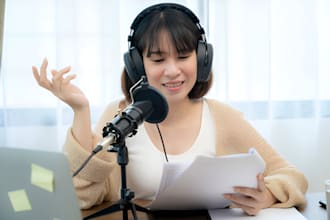be your female audiobook narrator, record voiceover for acx, audible, amazon,kdp