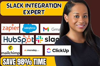 integrate slack with whatsapp shopify dropbox hubspot clickup telegram zendesk