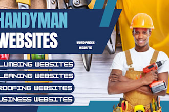 design construction ,roofing , junk removal , plumbing and handyman website