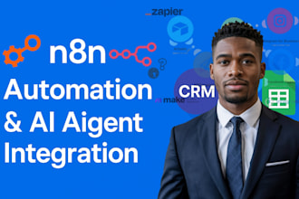 setup n8n automation n8n ai agent integrate api crm openai fix n8n google sheet