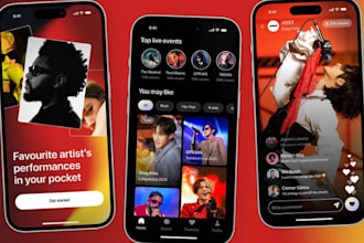 develop music streaming app live streaming app music app streaming app website
