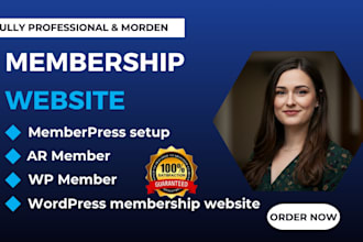 setup membership website with memberpress, ar member paid membership pro