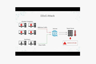 create consultation for project setup  ddos attack detection