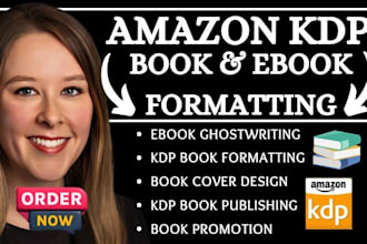 ghostwrite ebook nonfiction amazon kdp book editor typesetting