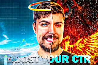 creat any type viral thumbnail for youtube