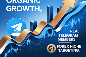 organic telegram forex channel promotion, real telegram subscriber and marketing