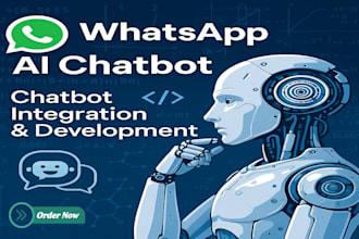 do a whatsapp ai chatbot chatbot integration and development