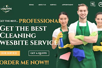cleaning service website, office cleaning, booking koala, booking koala website