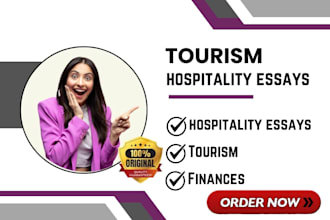 write tourism and hospitality essays and case studies