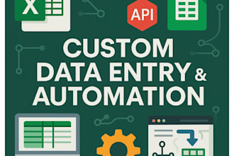 do excel data entry copy paste and web research and scraping