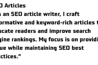 write SEO optimized engaging and plagiarism free content that boosts your brand