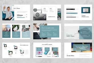 design powerpoint presentation, pitch deck for your business