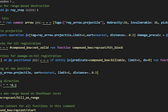 make a minecraft datapack for you