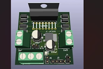 design electrical pcb board circuit schematic prototype firmware development