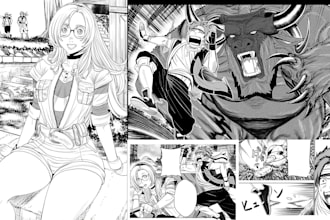 draw manga illustration manga art webtoon anime manga page nsfw manga art comic