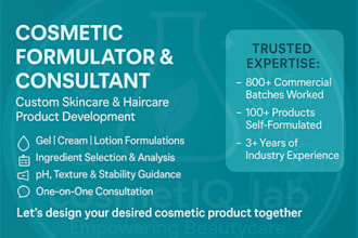 formulate custom beautycare products for your brand