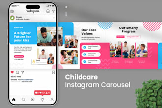 design high converting instagram carousel post for social media post design