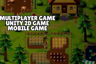 unity 2d game development 2d android ios game 2d multiplayer game 2d mobile game