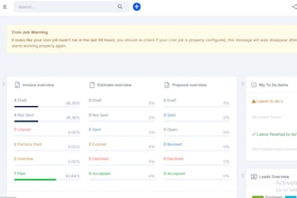 develop a CRM system to manage your business