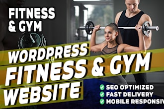 build a modern fitness, gym, and yoga website in wordpress
