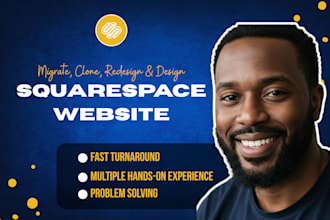 update squarespace website, squarespace website redesign, squarespace developer