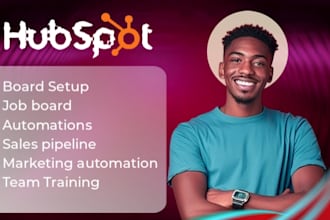 hubspot CRM expert for hubspot cms, board setup, automation, workflow, ai