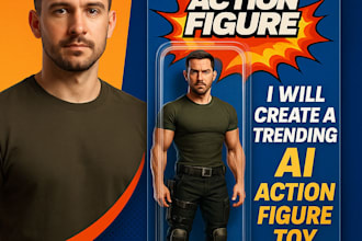 create a trending ai action figure toy from your photo