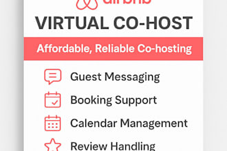 airbnb virtual co host and listing management