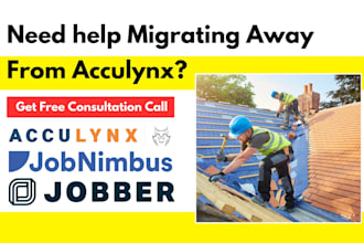 migrate data from acculynx to jobber jobnimbus fieldpulse servicetitan houzz pro
