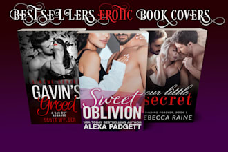 design erotic book cover for adult and romance