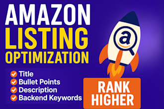 provide amazon listing optimization and amazon SEO to grow your sales