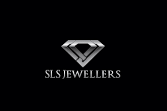 design a professional 3d silver badge logo with metallic