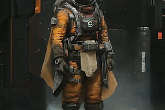 draw sci fi illustration and sci fi art