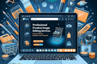 do product image editing for amazon listing image, ps expert